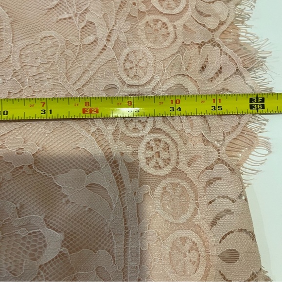 BB Dakota Lace Halter Dress Blush Pink Sz 4 - Picture 14 of 17